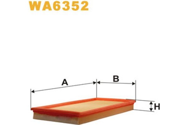 Wix Filters Φίλτρο Αέρα - WA6352