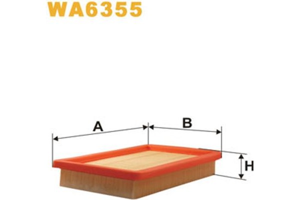 Wix Filters Φίλτρο Αέρα - WA6355