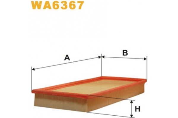 Wix Filters Φίλτρο Αέρα - WA6367