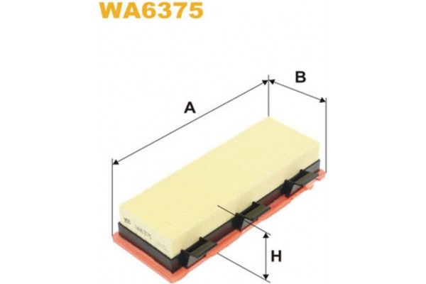 Wix Filters Φίλτρο Αέρα - WA6375