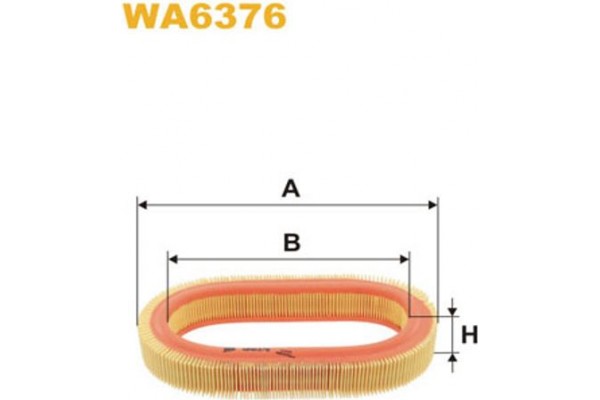 Wix Filters Φίλτρο Αέρα - WA6376