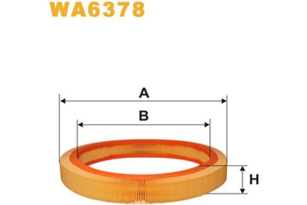 Wix Filters Φίλτρο Αέρα - WA6378