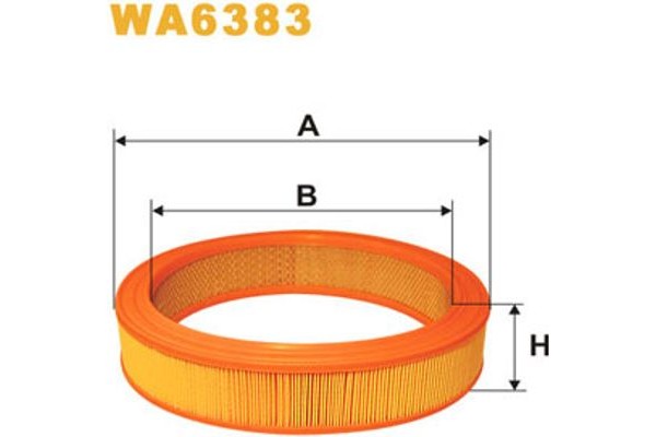 Wix Filters Φίλτρο Αέρα - WA6383