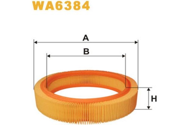 Wix Filters Φίλτρο Αέρα - WA6384