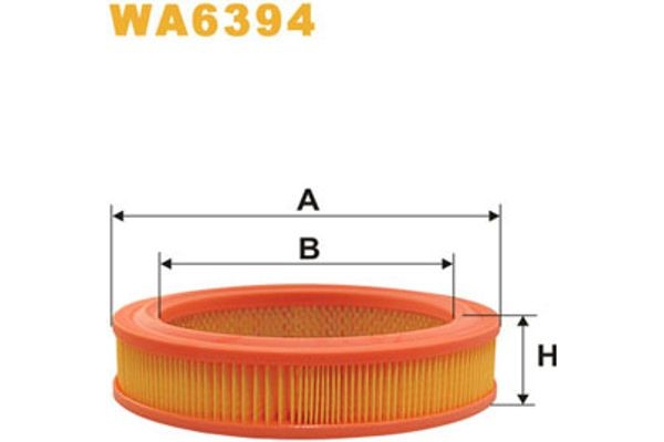 Wix Filters Φίλτρο Αέρα - WA6394