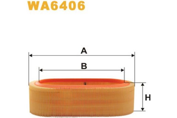 Wix Filters Φίλτρο Αέρα - WA6406