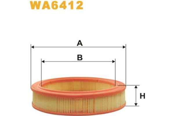 Wix Filters Φίλτρο Αέρα - WA6412