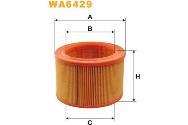 Wix Filters Φίλτρο Αέρα - WA6429