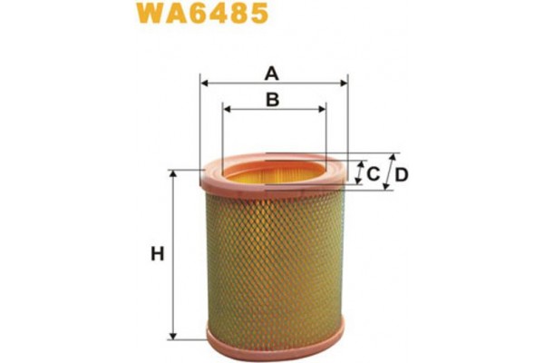 Wix Filters Φίλτρο Αέρα - WA6485