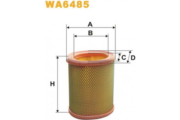 Wix Filters Φίλτρο Αέρα - WA6485