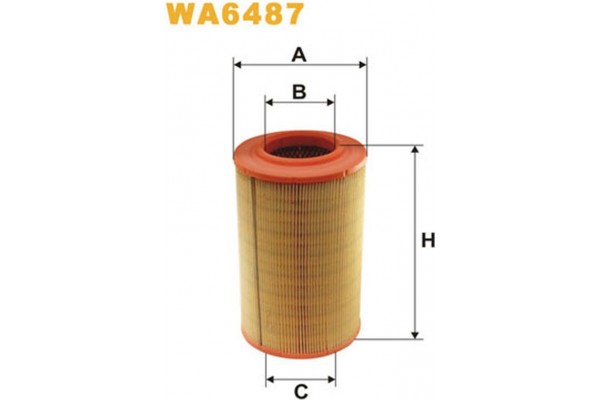 Wix Filters Φίλτρο Αέρα - WA6487