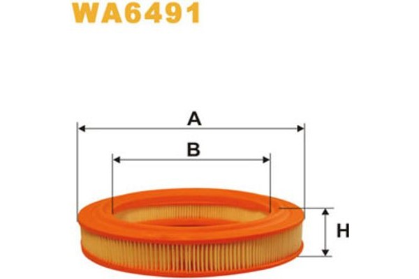 Wix Filters Φίλτρο Αέρα - WA6491