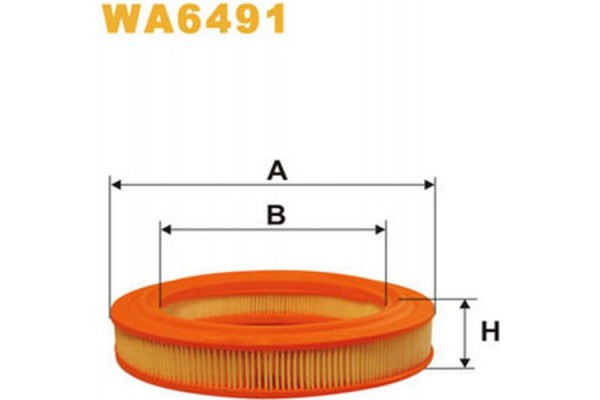 Wix Filters Φίλτρο Αέρα - WA6491