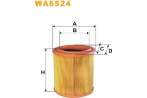 Wix Filters Φίλτρο Αέρα - WA6524
