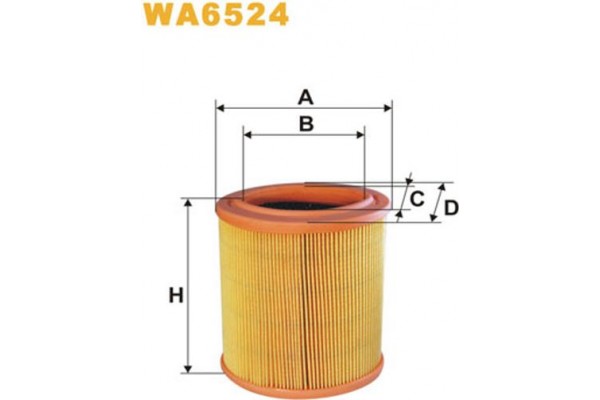 Wix Filters Φίλτρο Αέρα - WA6524