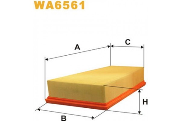 Wix Filters Φίλτρο Αέρα - WA6561