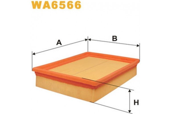 Wix Filters Φίλτρο Αέρα - WA6566