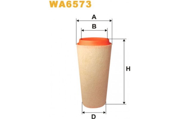 Wix Filters Φίλτρο Αέρα - WA6573