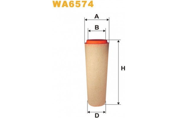 Wix Filters Φίλτρο Αέρα - WA6574