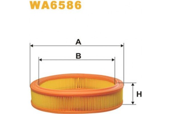 Wix Filters Φίλτρο Αέρα - WA6586