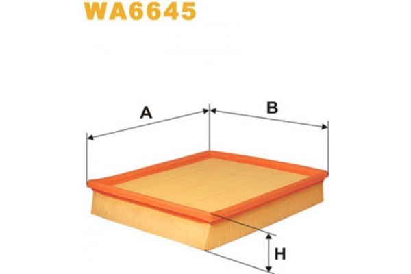 Wix Filters Φίλτρο Αέρα - WA6645