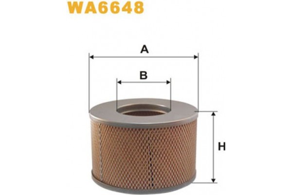 Wix Filters Φίλτρο Αέρα - WA6648