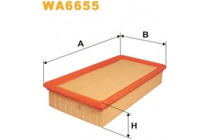 Wix Filters Φίλτρο Αέρα - WA6655