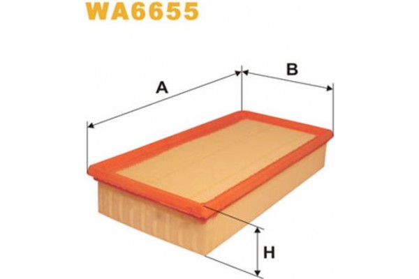 Wix Filters Φίλτρο Αέρα - WA6655