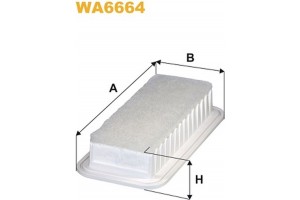 Wix Filters Φίλτρο Αέρα - WA6664