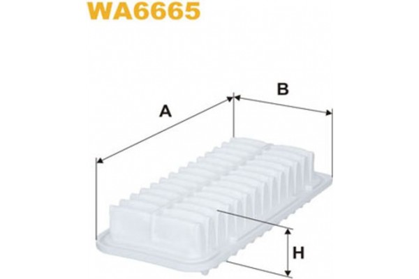 Wix Filters Φίλτρο Αέρα - WA6665