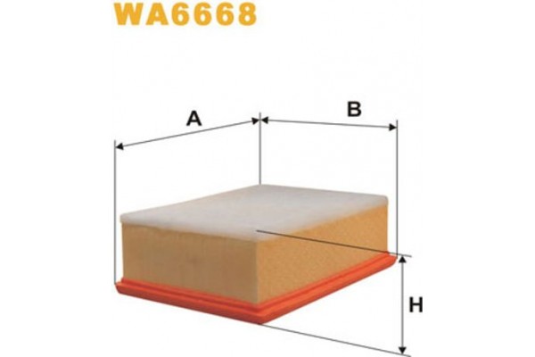 Wix Filters Φίλτρο Αέρα - WA6668