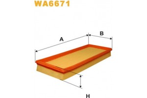 Wix Filters Φίλτρο Αέρα - WA6671