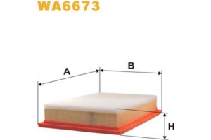 Wix Filters Φίλτρο Αέρα - WA6673