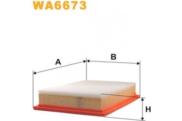 Wix Filters Φίλτρο Αέρα - WA6673