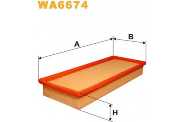 Wix Filters Φίλτρο Αέρα - WA6674