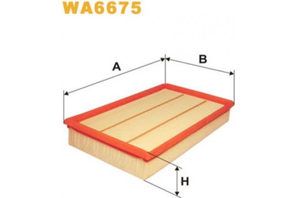 Wix Filters Φίλτρο Αέρα - WA6675