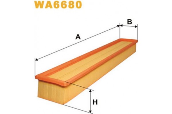 Wix Filters Φίλτρο Αέρα - WA6680