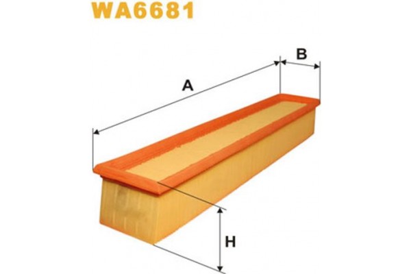 Wix Filters Φίλτρο Αέρα - WA6681