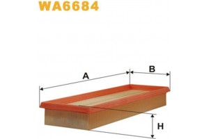 Wix Filters Φίλτρο Αέρα - WA6684