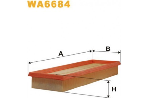 Wix Filters Φίλτρο Αέρα - WA6684