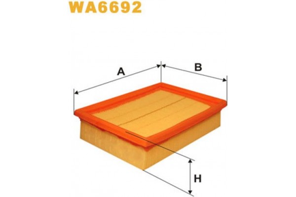 Wix Filters Φίλτρο Αέρα - WA6692