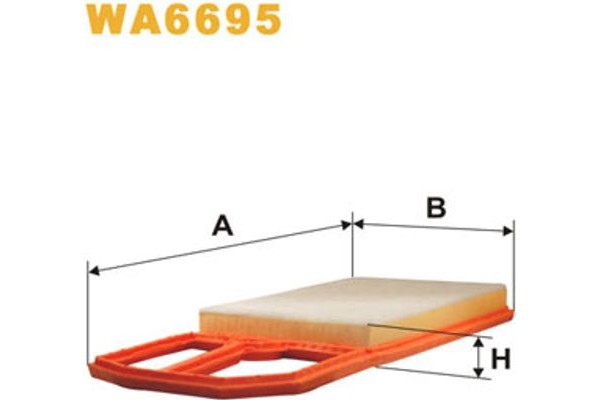 Wix Filters Φίλτρο Αέρα - WA6695