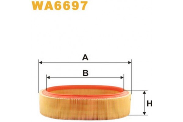 Wix Filters Φίλτρο Αέρα - WA6697