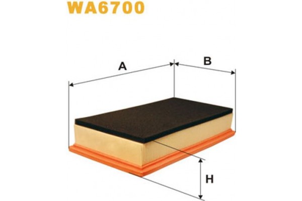 Wix Filters Φίλτρο Αέρα - WA6700