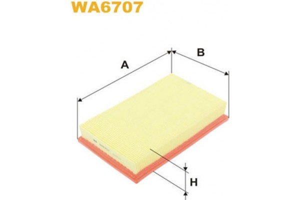 Wix Filters Φίλτρο Αέρα - WA6707