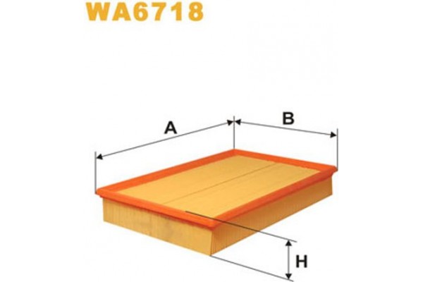 Wix Filters Φίλτρο Αέρα - WA6718