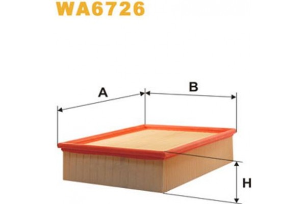 Wix Filters Φίλτρο Αέρα - WA6726