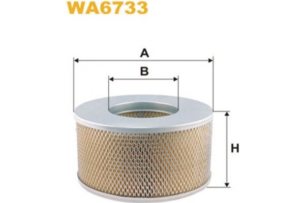 Wix Filters Φίλτρο Αέρα - WA6733