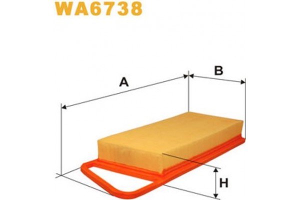 Wix Filters Φίλτρο Αέρα - WA6738