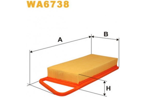 Wix Filters Φίλτρο Αέρα - WA6738